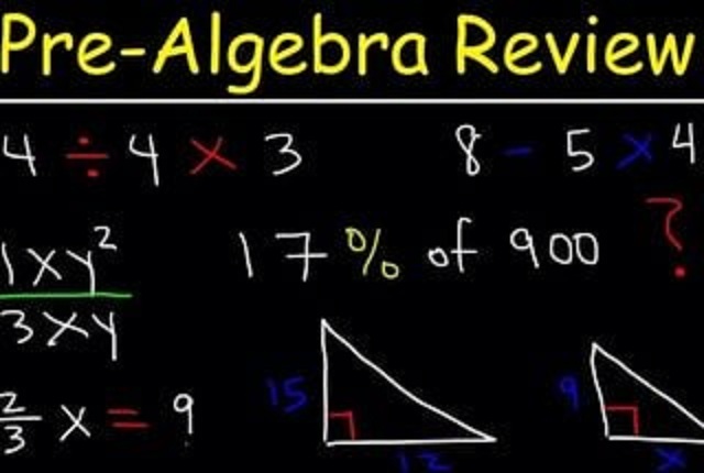 Camp - Pre-Algebra Math
